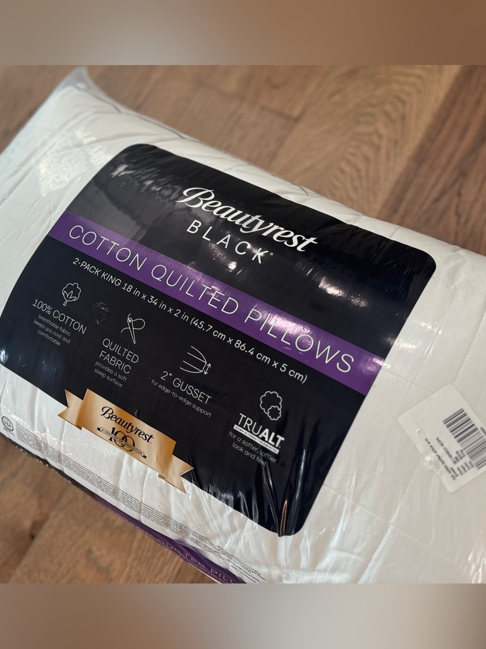 🎉LAST CHANCE🎉BEAUTYREST‎ BLACK
2pk Luxurious Down Alternative Pillows